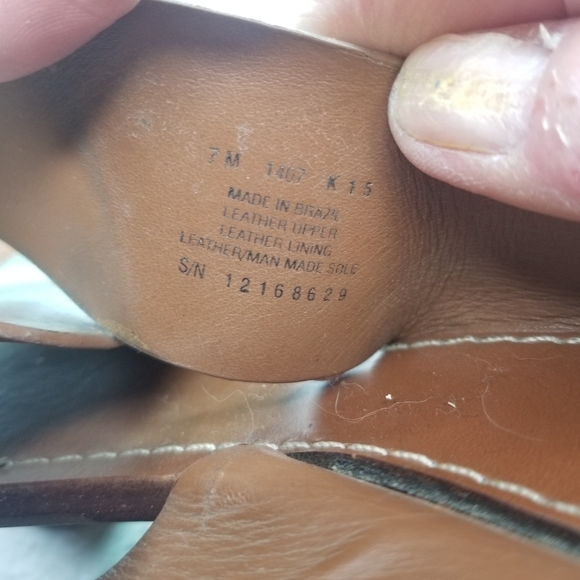 Tory Burch Montrose mirrores silver criss cross sandals - Picture 7 of 11